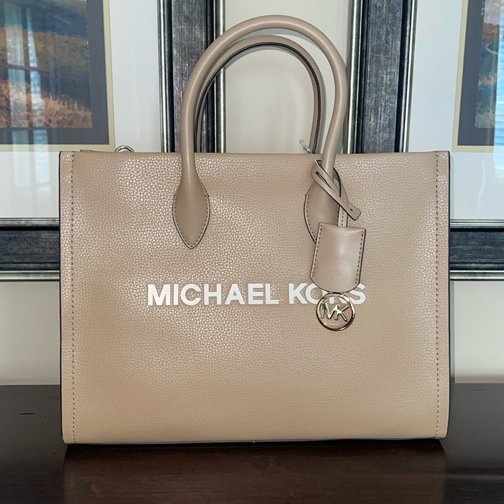 Michael Kors Mirella Leather Medium Tote
